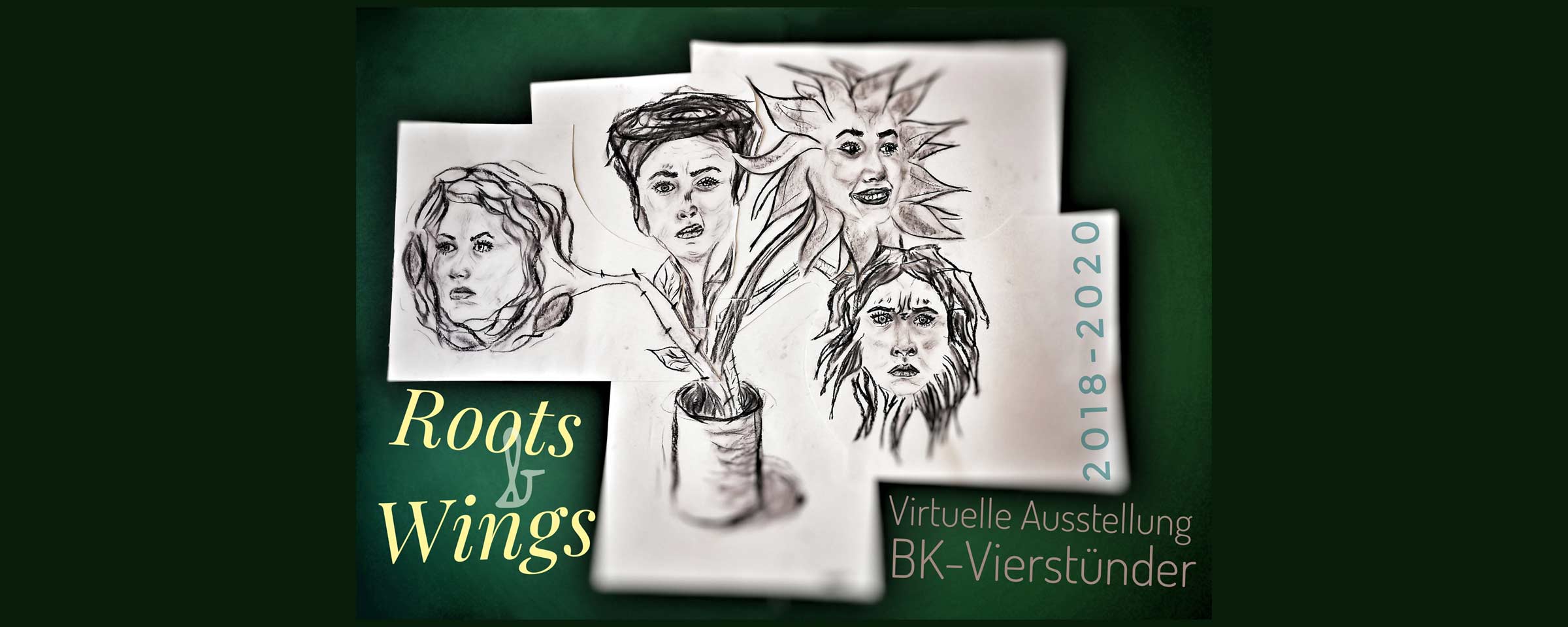 Kunstausstellung Roots and Wings